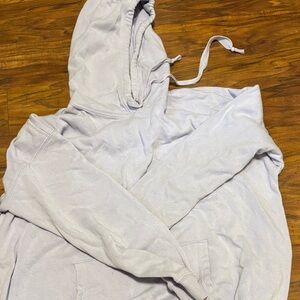 American Eagle Outfitters Light Gray Hoodie